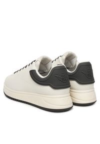Emporio Armani Sneakersy EM003663 AF18212 M0364 Biały. Kolor: biały. Materiał: skóra #3