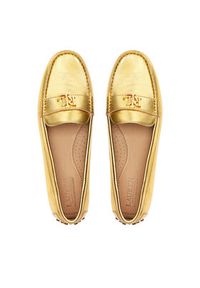 Lauren Ralph Lauren - LAUREN RALPH LAUREN Mokasyny 802959222001 Złoty. Kolor: złoty. Materiał: skóra #4
