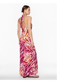Guess Sukienka letnia E3GK03 WF9S0 Różowy Regular Fit. Kolor: różowy. Materiał: wiskoza. Sezon: lato #5