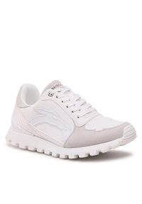 Trussardi Jeans - Trussardi Sneakersy 79A00850 Biały. Kolor: biały. Materiał: materiał