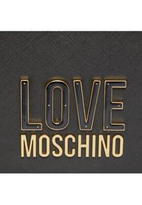 Love Moschino - LOVE MOSCHINO Torebka JC4212PP1ILQ100A Czarny. Kolor: czarny. Materiał: skórzane