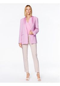 Rinascimento Spodnie materiałowe CFC0113050003 Różowy Regular Fit. Kolor: różowy. Materiał: materiał, syntetyk #5