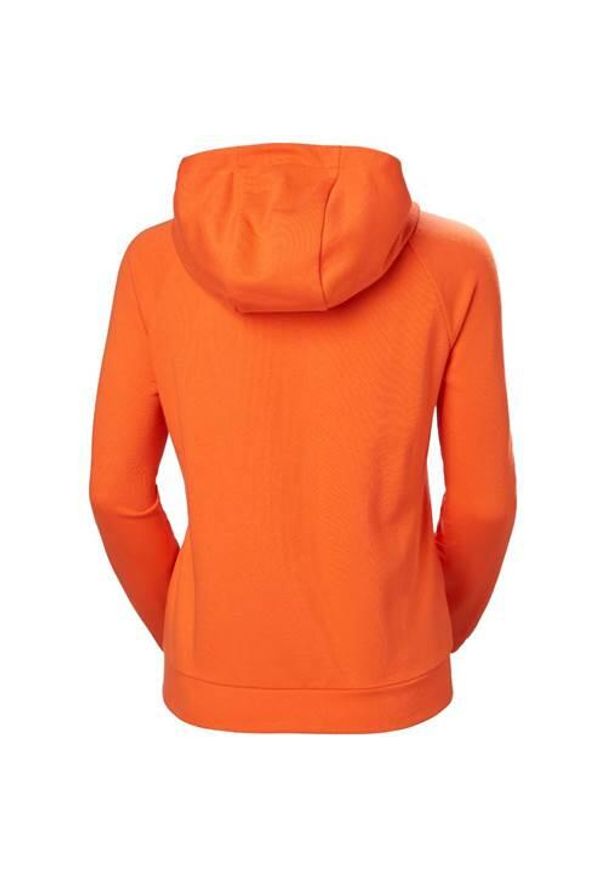 Bluza sportowa damska Helly Hansen Core Graphic. Typ kołnierza: kaptur. Kolor: pomarańczowy