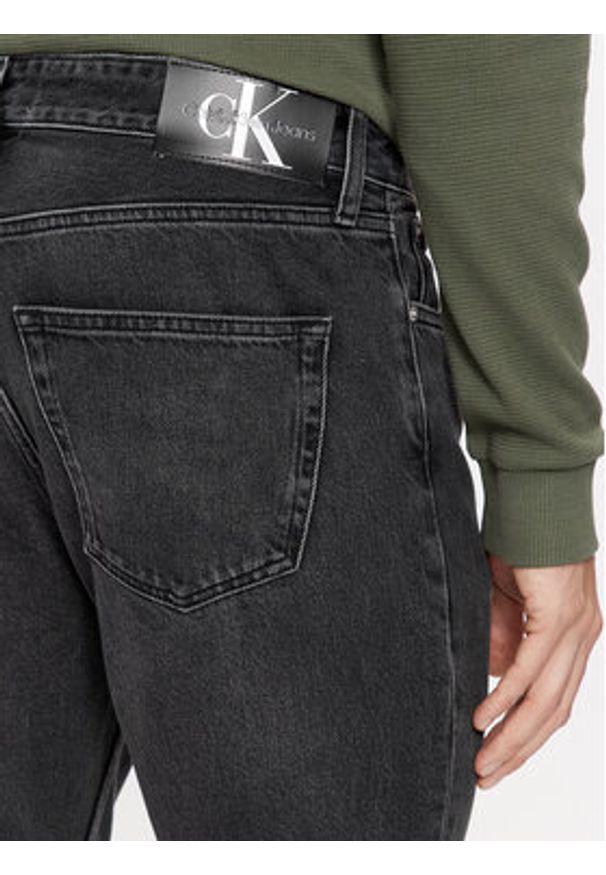 Calvin Klein Jeans Jeansy J30J323693 Czarny Straight Fit. Kolor: czarny