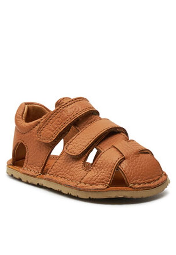 Froddo Sandały Barefoot Flexy Avi G3150263-2 M Brązowy. Kolor: brązowy. Materiał: skóra