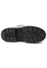 Big-Star - Czarne Botki Big Star Damskie Skórzane Ocieplane Obuwie. Okazja: na spacer. Kolor: czarny. Materiał: skóra ekologiczna, futro, syntetyk. Szerokość cholewki: normalna. Sezon: zima, jesień #4