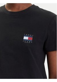 Tommy Jeans T-Shirt Flag DW0DW21423 Czarny Regular Fit. Kolor: czarny. Materiał: bawełna #5