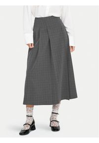only - ONLY Spódnica maxi Lexie 15359282 Szary Regular Fit. Kolor: szary. Materiał: syntetyk