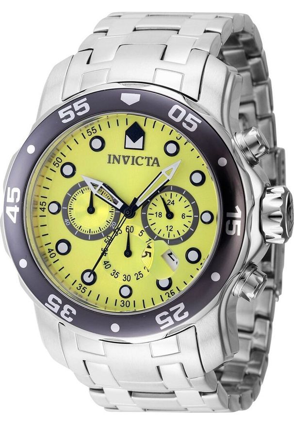 Zegarek Invicta Zegarek marki Invicta model 4756 kolor Szary. Akcesoria męski. Sezon: Cały rok NoSize. Kolor: szary