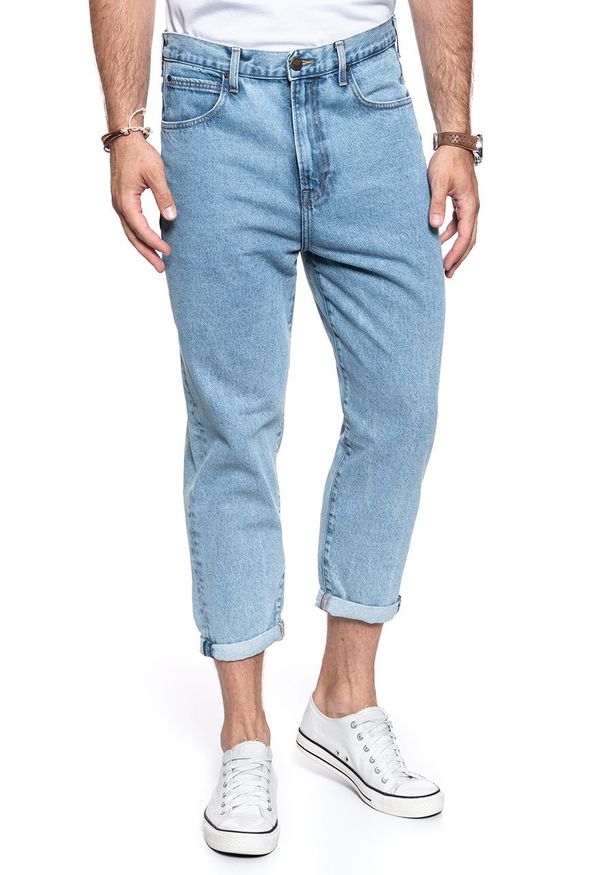 Lee - LEE SPODNIE MĘSKIE GRAZER STONE BLEACH L73OGAXW 112120751