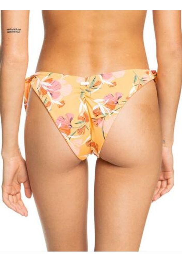 Dół kostiumu kąpielowego Roxy Printed Beach Classics. Kolor: pomarańczowy, żółty, wielokolorowy