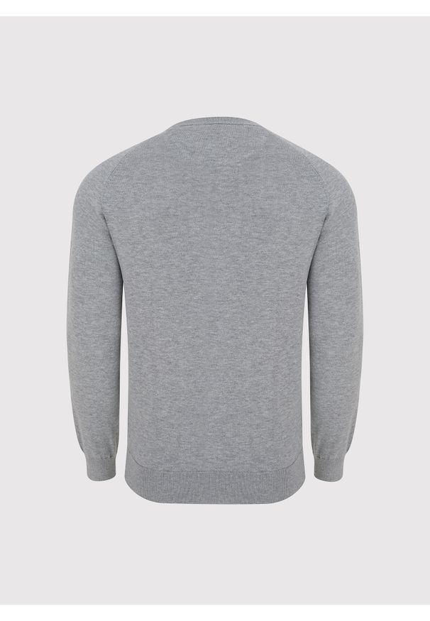 Pako Lorente - PAKO LORENTE – Jasnoszary sweter męski. Kolor: szary. Materiał: bawełna, poliester. Sezon: zima, jesień