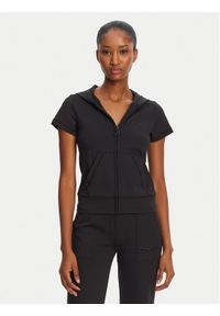 Juicy Couture Bluza Active JCSAS125402 Czarny Slim Fit. Kolor: czarny. Materiał: syntetyk