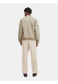 Jack & Jones - Jack&Jones Kurtka jeansowa Chase 12249029 Beżowy Loose Fit. Kolor: beżowy. Materiał: bawełna #7