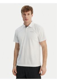 columbia - Columbia Polo Utilizer™ 1772051 Biały Regular Fit. Typ kołnierza: polo. Kolor: biały. Materiał: syntetyk #1
