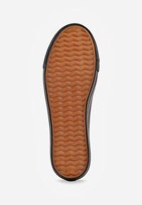 Born2be - Czarne Trampki Vices na Grubszej Podeszwie pod Kostkę Tilomea. Okazja: na co dzień. Kolor: czarny. Materiał: jeans. Styl: casual, elegancki #9