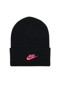 Czapka damska zimowa Nike PEAK FUTURA BEANIE. Kolor: czarny. Sezon: zima #1