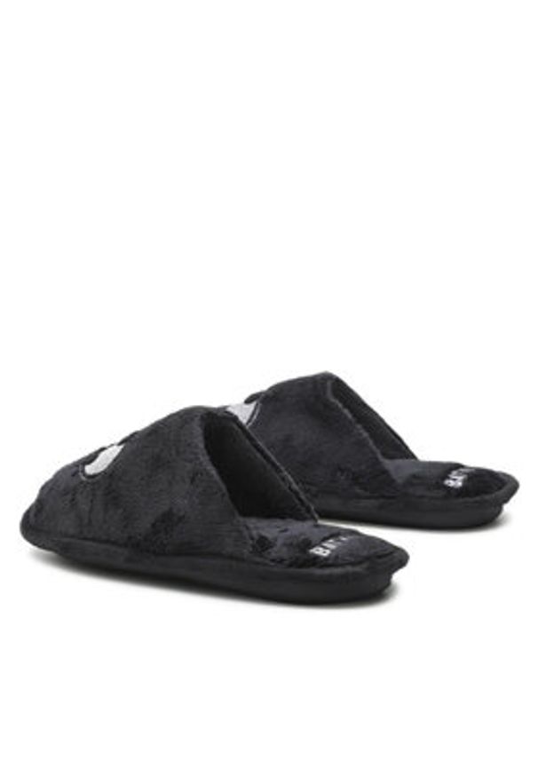 Batman Kapcie AW22-124WBBAT Czarny. Kolor: czarny. Materiał: materiał. Wzór: motyw z bajki