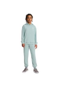 Dres Puma Loungewear Suit Tr G, Dzieci. Okazja: na uczelnię. Kolor: niebieski. Materiał: dresówka. Styl: sportowy