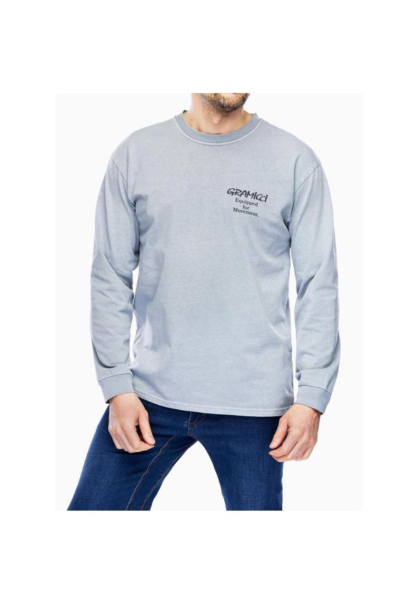 Longsleeve Gramicci Equipped L/S Tee. Kolor: szary. Długość rękawa: długi rękaw