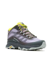 Buty trekkingowe damskie Merrell Moab Speed Mid Gtx. Kolor: wielokolorowy. Materiał: materiał, syntetyk. Szerokość cholewki: normalna