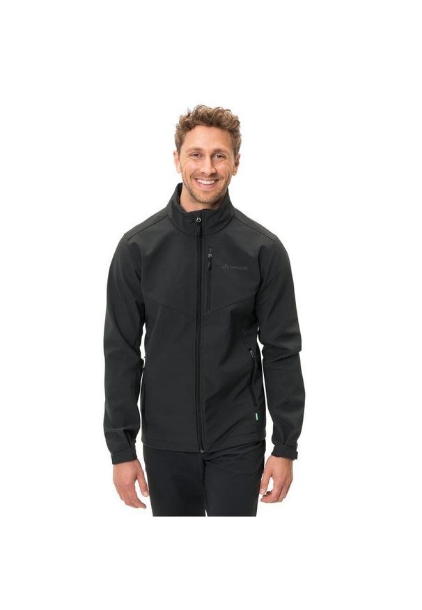 Kurtka softshell męska Vaude Cyclone Jacket VI. Kolor: czarny. Materiał: softshell. Sport: turystyka piesza