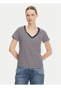 Levi's® T-Shirt Perfect Z 85341-0100 Granatowy Standard Fit. Kolor: niebieski. Materiał: bawełna