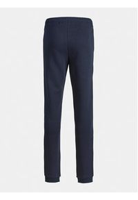 Jack&Jones Junior Spodnie dresowe Gordon 12257312 Granatowy Slim Fit. Kolor: niebieski. Materiał: bawełna