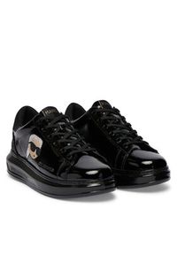 Karl Lagerfeld - KARL LAGERFELD Sneakersy Kapri KL62571E Czarny. Kolor: czarny. Materiał: skóra #2