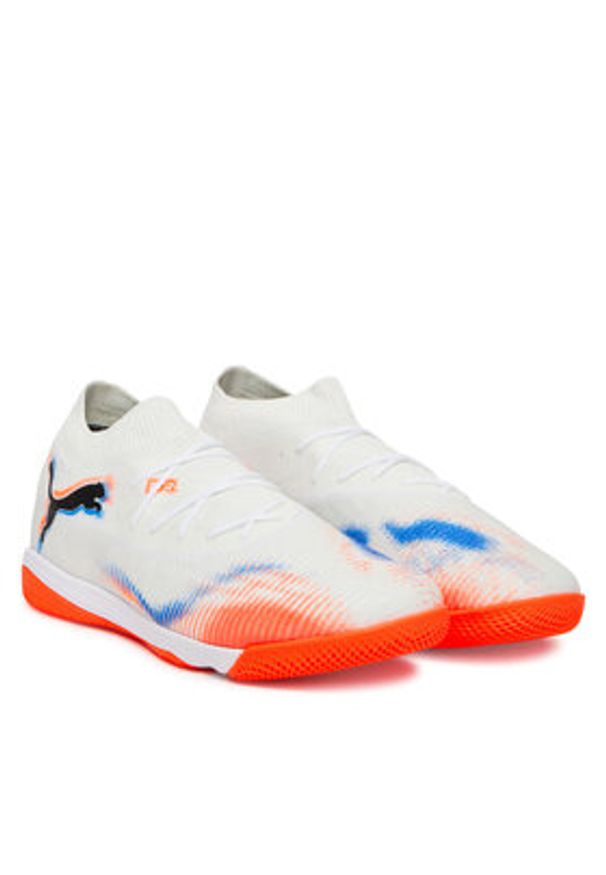 Puma Buty do piłki nożnej Future 8 Match It 108598 01 Biały. Kolor: biały. Materiał: syntetyk, materiał