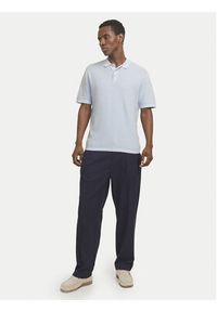 Jack & Jones Sweter George 12268281 Błękitny Relaxed Fit. Kolor: niebieski. Materiał: bawełna #3