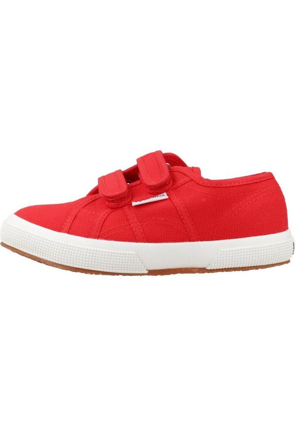 Superga - Buty SUPERGA S0003E0 Czerwony. Kolor: czerwony. Materiał: tkanina. Sport: turystyka piesza