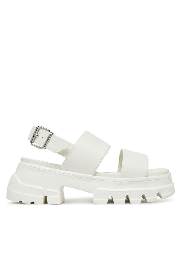 Tommy Jeans Sandały Tjw Chunky City Sandal EN0EN02750 Écru. Materiał: skóra