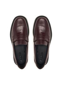 Aldo Loafersy Cadaycia 14058782 Bordowy. Kolor: czerwony. Materiał: skóra #5