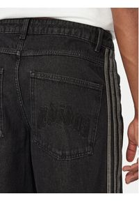Adidas - adidas Jeansy Sst Denim Jeans Mid-Rise Straight Leg IB6947 Czarny Loose Fit. Kolor: czarny #4