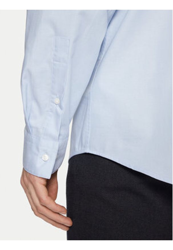 Calvin Klein Koszula K10K113614 Niebieski Regular Fit. Kolor: niebieski. Materiał: bawełna