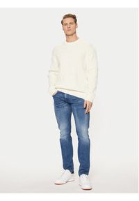 Tom Tailor Denim Sweter 1044433 Écru Relaxed Fit. Materiał: syntetyk #5