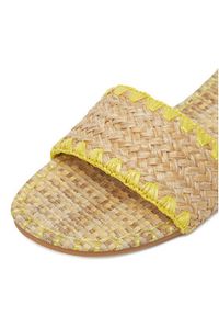 DeeZee Klapki BP6097-5 Beżowy. Kolor: beżowy. Materiał: skóra #7