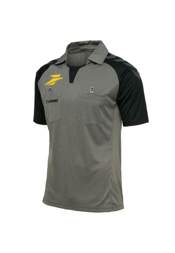 Koszulka Hummel FFHB Referee Elite. Kolor: szary. Sport: piłka nożna