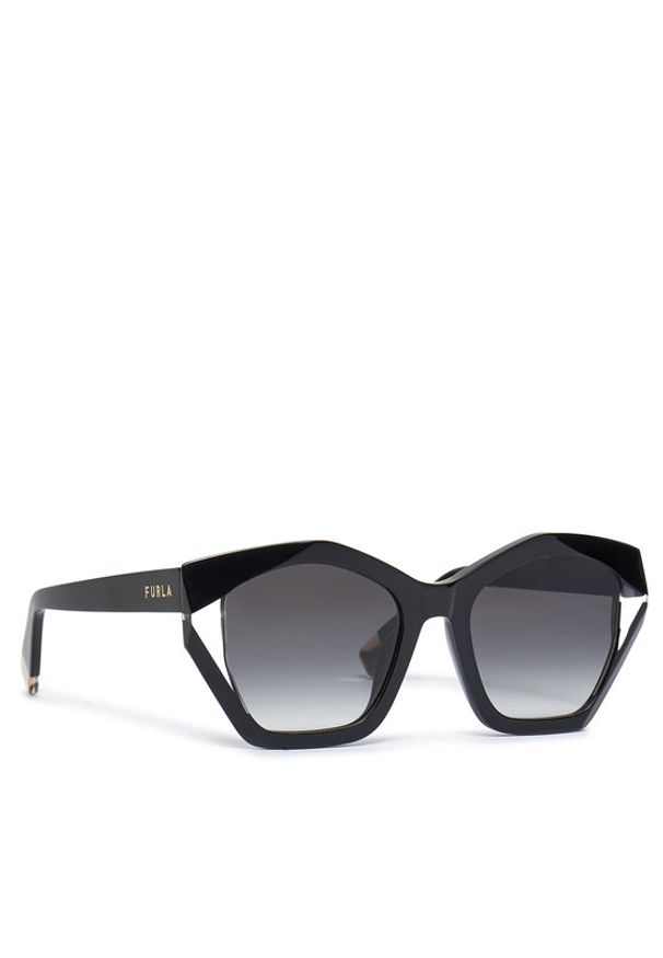 Furla Okulary przeciwsłoneczne WD00130 BX1892 H7200 Czarny. Kolor: czarny