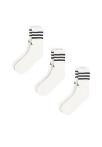 Adidas - Skarpety długie adidas. Kolor: biały #1