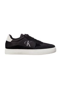 Calvin Klein - CALVIN KLEIN Czarne sneakersy męskie, Rozmiar 43. Kolor: czarny