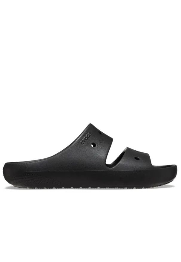 Klapki Crocs Classic V2 209403-001 - czarne. Kolor: czarny. Materiał: materiał. Sezon: lato. Obcas: na platformie