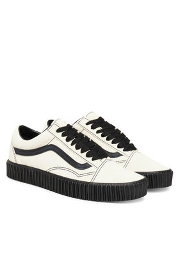 Vans Sneakersy Old Skool Creeper VN000DCE2VZ1 Biały. Kolor: biały. Materiał: zamsz, skóra. Model: Vans Old Skool