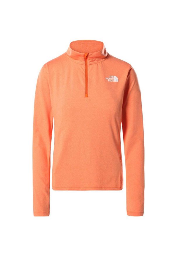 Bluza Treningowa Damska The North Face Riseway 1/2 Zip. Kolor: pomarańczowy