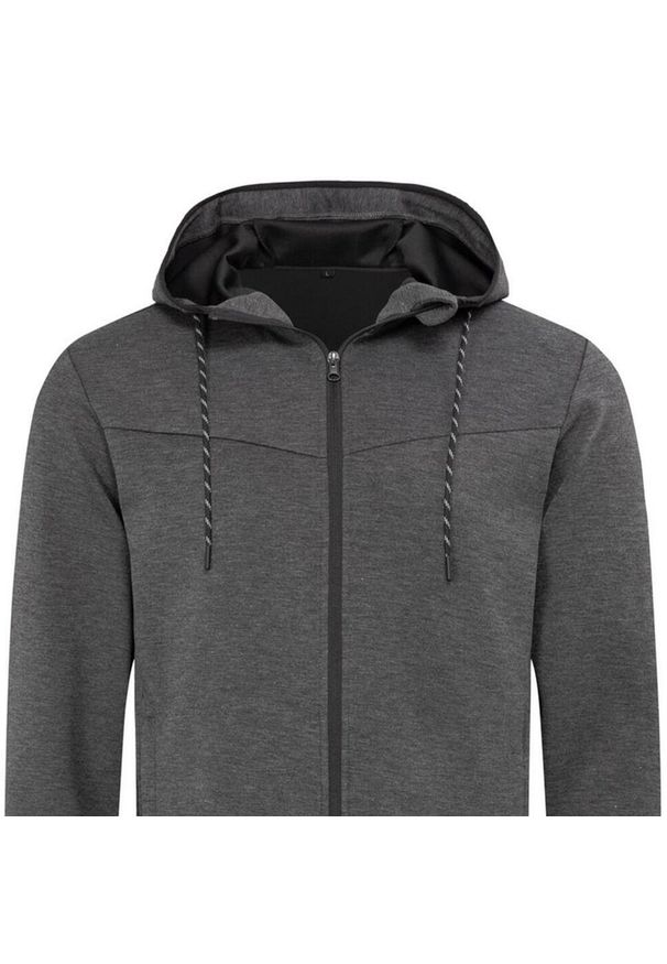 Stedman - Męska Kurtka Scuba Heather Recycled Jacket. Kolor: wielokolorowy, szary, brązowy