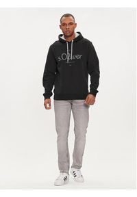 s.Oliver Bluza 2132732 Czarny Regular Fit. Kolor: czarny. Materiał: syntetyk, bawełna #5