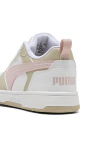 Puma - Dziecięce sneakersy Rebound V6 Lo PUMA White Mauve Mist Desert Dust Pink Beige. Kolor: różowy, biały, wielokolorowy, beżowy. Sport: bieganie
