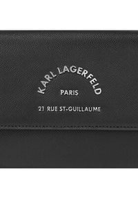 Karl Lagerfeld - KARL LAGERFELD Torebka 240W3109 Czarny. Kolor: czarny. Materiał: skórzane #4