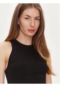 Elisabetta Franchi Top TK-39S-51E2 Czarny Slim Fit. Kolor: czarny. Materiał: wiskoza #2